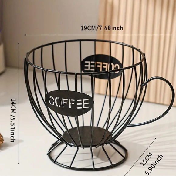 NWT Coffee Storage in Gold - Picture 2 of 3